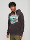 Ovin Sweatshirt with Hood Purple