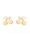 Bode Hypoallergenic Steel Studs Kids Earrings Κερασάκια