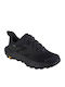 HOKA Anacapa 2 Low Ανδρικά Ορειβατικά Παπούτσια Αδιάβροχα με Μεμβράνη Gore-Tex Μαύρα