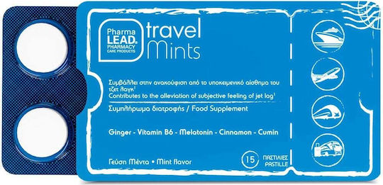 Pharmalead Travel Mints Supplement for Sleep 15 Lozenges Mint