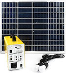 Solares Beleuchtungssystem Ladestation 300W Gelb DJ-1220