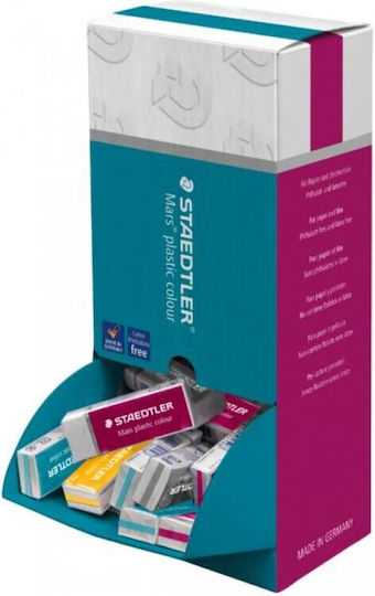 Staedtler Radiergummi für Bleistifte Mars Plastic Colour (Μverschiedene Designs/Farben) 1Stück