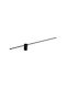AZzardo Modern Leuchte Wand mit Integrierter LED Schwarz 6cm