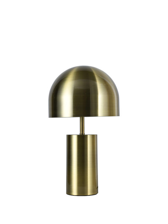 ARlight Decorative Lamp Mushroom with Socket for Bulb E27 Gold