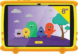 Egoboo Kiddoboo KB80P Plus 8" Tablet with WiFi (3GB/64GB) Yellow