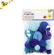 Folia Pom Pom Artizanat Set 30buc