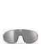 Izipizi Unisex Sunglasses with Gray Plastic Frame and Silver Mirror Lens
