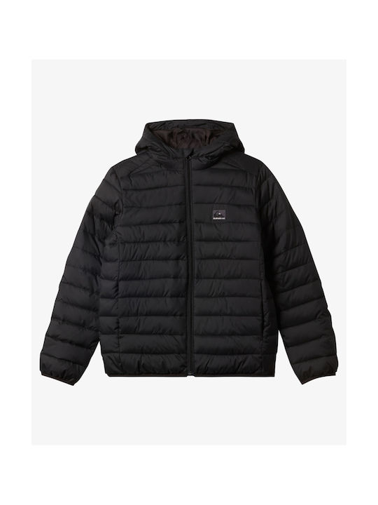 Quiksilver Kinderjacke Kurz mit Kapuze Blau