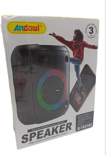 Andowl Q-YX2162 Bluetooth Speaker 5W with Radio and Battery Life up to 4 hours Black