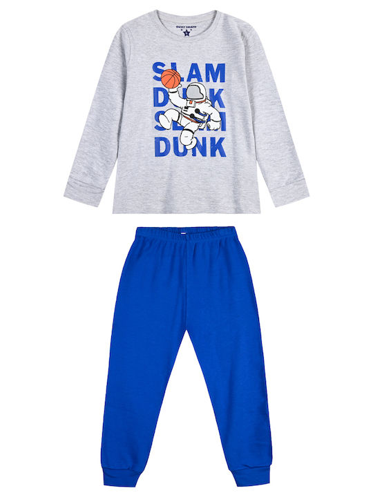 Energiers Παιδική Πιτζάμα Χειμωνιάτικη Θαλάσσι Slam Dunk Energiers Παιδική Πιτζάμα Χειμωνιάτικη Θαλάσσι Slam Dunk