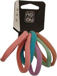 Ro-Ro Accessories Set Haargummis 6 Stück Pastell