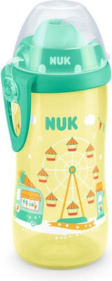 Nuk Παιδικό Ποτηράκι Flexi Cup από Πλαστικό Κίτρινο 300ml για 12m+