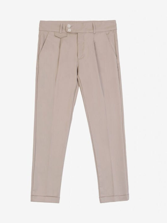 Gianni Lupo Men's Trousers Suit Beige
