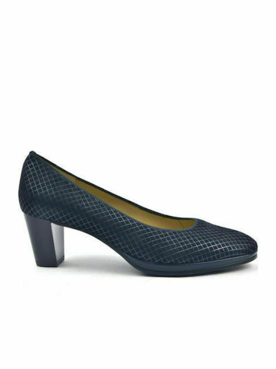 Ara Navy Blue Heels