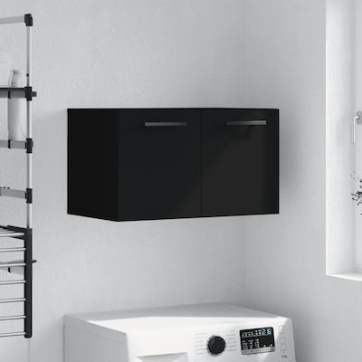 vidaXL Cabinet de baie L60xA36.5xÎ35cm Negru