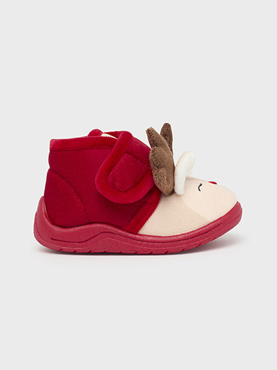 Mayoral Kinderhausschuhe Stiefel Rot