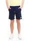 Leone 1947 Sportliche Herrenshorts Marineblau