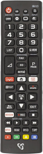 Sbox Compatible Remote Control RC-01403-LG for Τηλεοράσεις LG