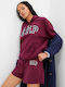 Lang Damen Sweatshirt Rot