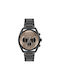 Hugo Boss Watch Chronograph Battery with Black Metal Bracelet