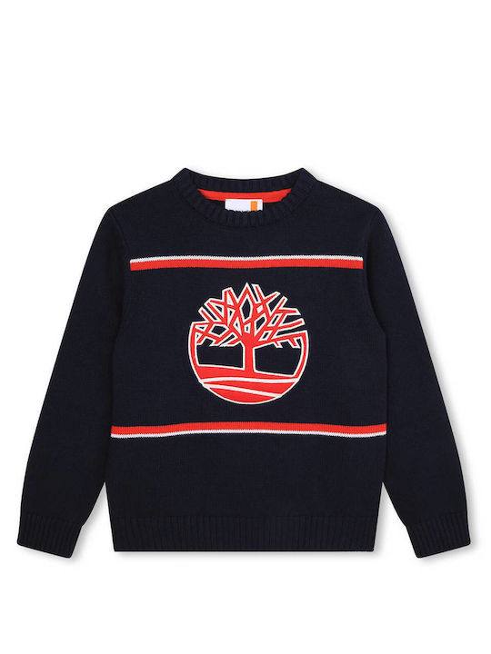 Timberland Kids' Sweater Long Sleeve Navy Blue