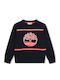 Kids' Sweater Long Sleeve Navy Blue