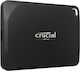 Crucial X10 Pro USB-A 3.2 Εξωτερικός SSD 2TB 2.5" Μαύρο
