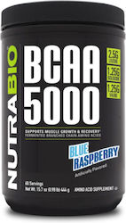 Nutrabio Bcaa 5000 444gr Blue Raspberry