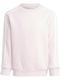 Adidas Kids Fleece Sweatshirt Pink