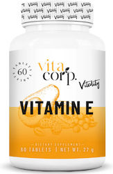 VitaCorp Vitality Vitamin E Витамин 60мг 60 Таблетки