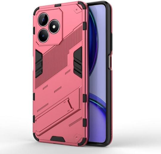 Punk Umschlag Rückseite Kunststoff Rot (Realme C53)