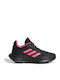 Tensaur Tensaur Run 2.0 K Waterproof Kids Sports Shoes Running with Laces Core Black / Lucid Pink