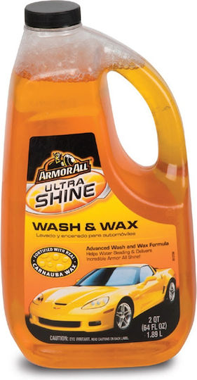 Armor All Wash & Wax Car Wash Shampoo With Wax 1.89lt