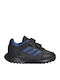 Tensaur Tensaur Run 2.0 CF I Waterproof Kids Sports Shoes Running with Hoop & Loop Closure Core Black / Bright Royal