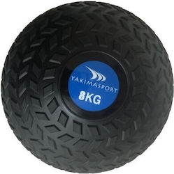 Yakimasport Pro Ball Medizin 25cm , 8kg in Schwarz Farbe