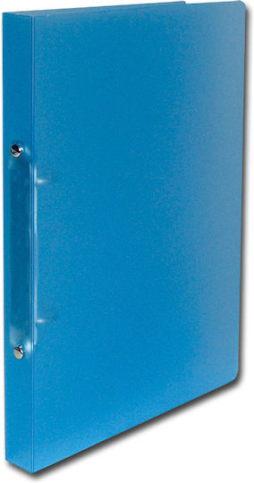 Skag Clipboard with 4 Rings 4/20 for Paper A4 Blue 1pcs