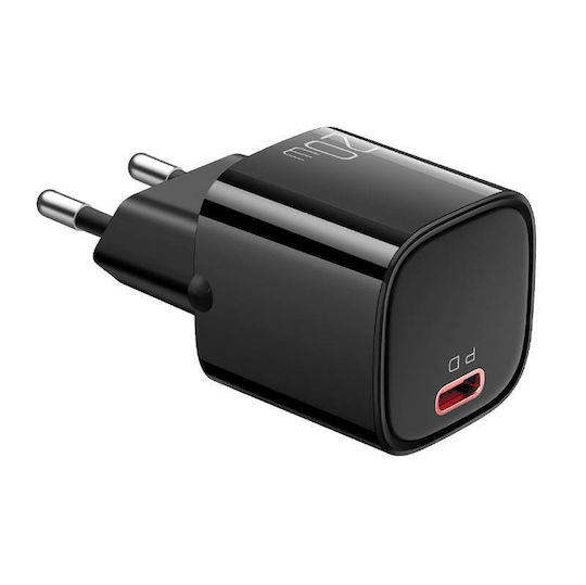 Mcdodo Φορτιστής Χωρίς Καλώδιο με Θύρα USB-C 20W Power Delivery Μαύρος (CH-4021)