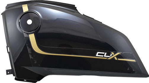 Supersoco Plastic Lateral Motocicletă Negru 1buc