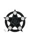 Nemesis Now Candle Holder Polyresin in Black Color 1pcs