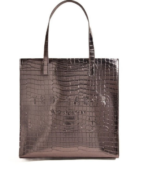 Croccon Women's Bag Shoulder Silver