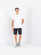 Sportliche Herrenshorts Marineblau