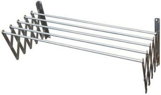 Folding Wall Clothes Drying Rack Made of Aluminum with 5m Hanging Length