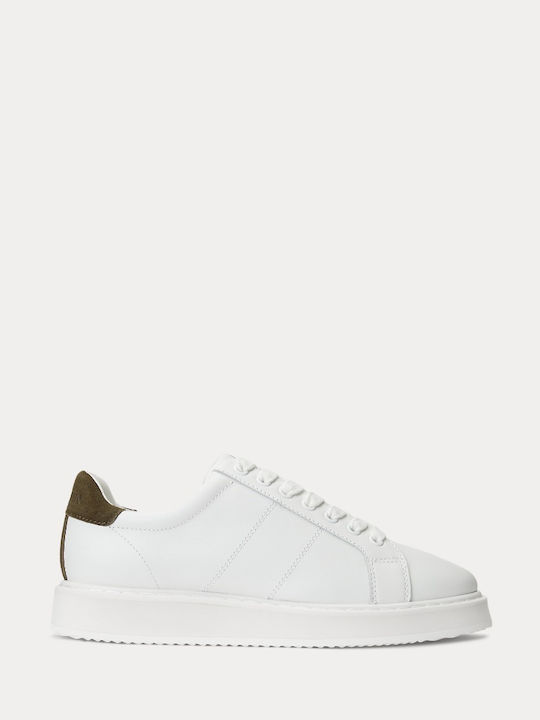 Ralph Lauren Γυναικεία Sneakers Λευκά