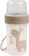 Done by Deer 2 Way Πλαστικό Παιδικό Δοχείο Φαγητού 0.32lt Lalee Sand