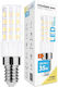 Modee Lighting Λάμπα LED 5W για Ντουί E14 και Σχήμα T25 Θερμό Λευκό 420lm