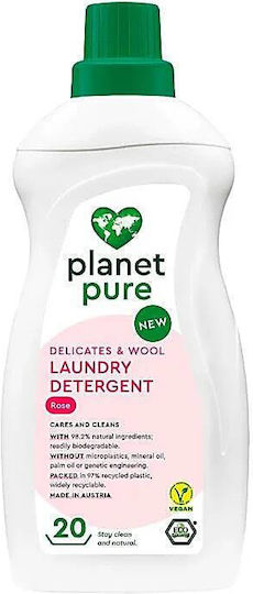 Bio Planet Перилен препарат с аромат Τριαντάφυλλο за Вълнен дрехи 1lt