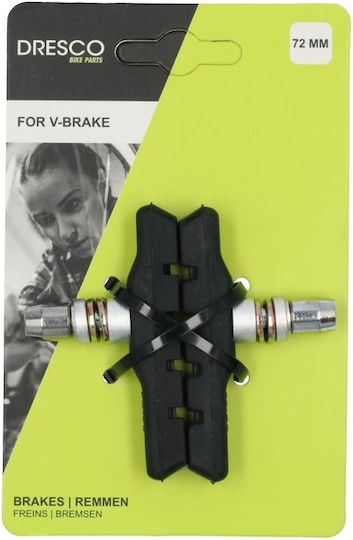 Dresco 5250860 Τακάκια για V-Brakes Ποδηλάτου