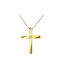 Damen Gold Kreuz 14K