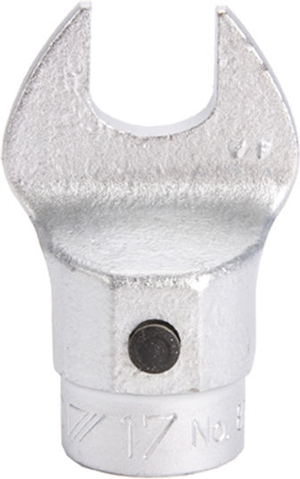 Norbar 29851 Miscallaneous Hand Tool Accessories Head for torque wrenches 16mm Spigot, Norbar 17mm German - Open End, 16mm spigot