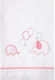 La Christine Set Christening Oilcloths Elephant...